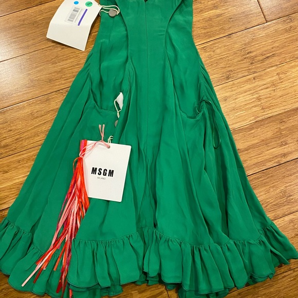 BNWT MSGM Ruffle Hem Tank Top - Picture 5 of 9